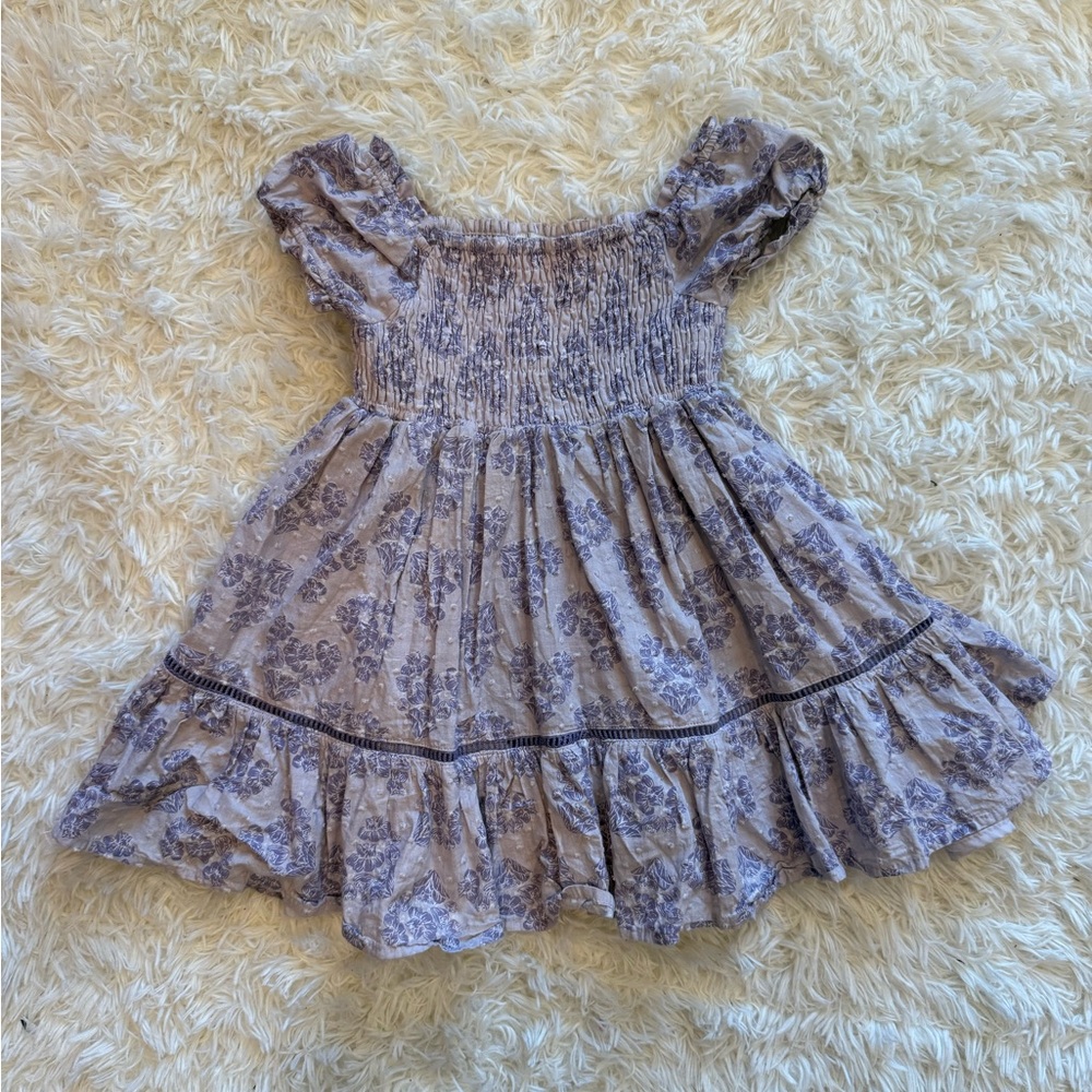 Joie Lavender Floral Kids Dress